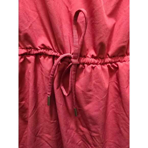 Athleta pink athleisure/athletic dress waist drawstring cinching size large - Picture 4 of 10